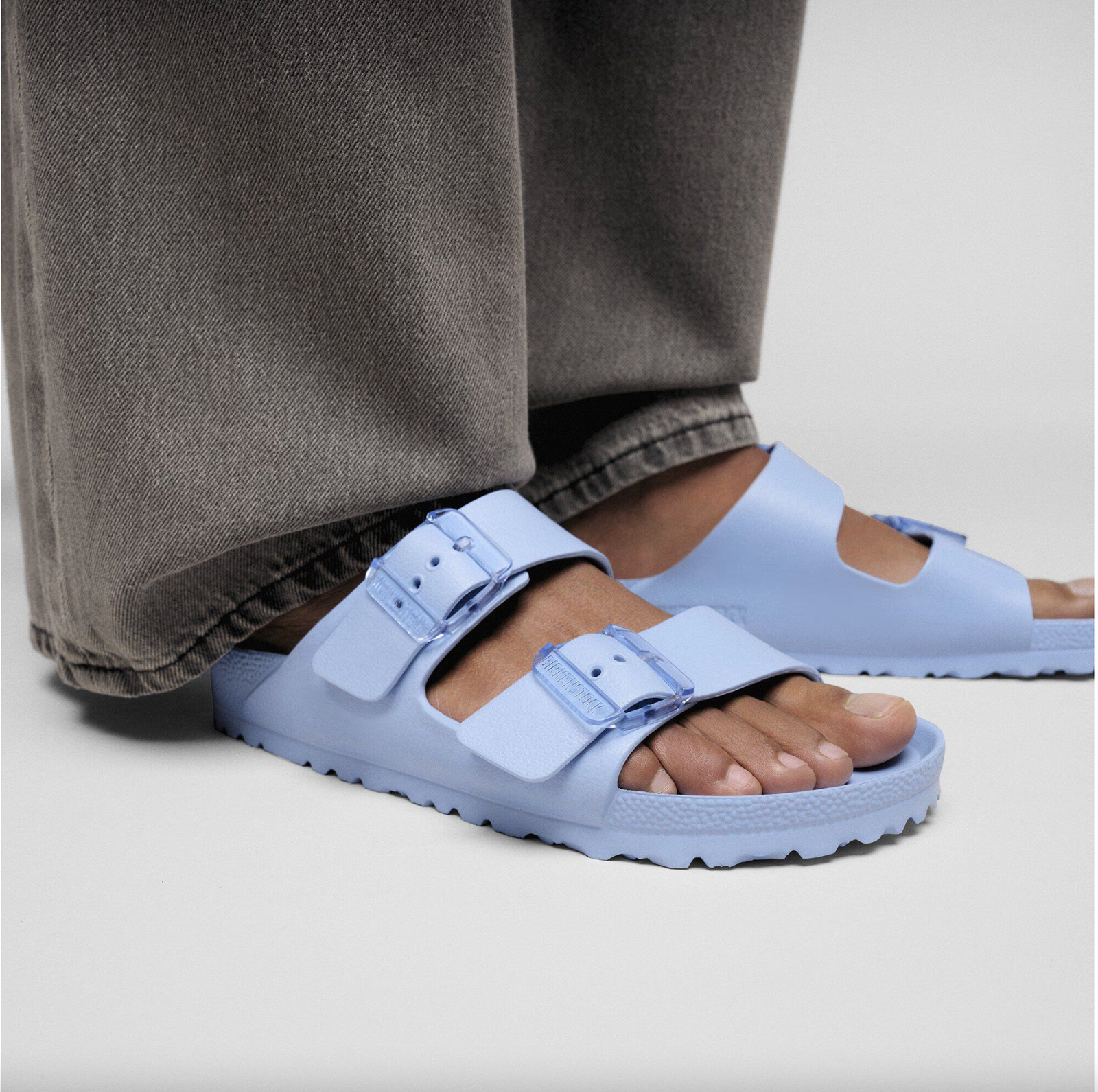 Birkenstock W Arizona Stealth Buckle EVA DUSTY BLUE