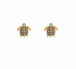 Golden Stella Turtle Studs GOLD MULTI