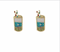 Golden Stella Can & Straw Earrings MULTI