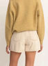 Rhythm W Staple Denim Short ECRU