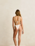 Rhythm W Mila Soft Strap Slide Tri Top CREAM