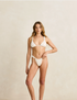 Rhythm W Mila Soft Strap Slide Tri Top CREAM