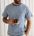 Rhythm M SS Chasm Tee MULTI BLUE STRIPE