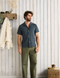 Rhythm M SS Crux Shirt INDIGO