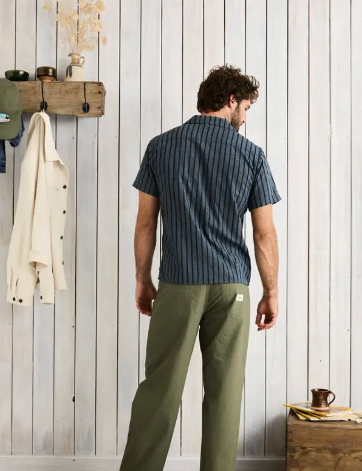 Rhythm M SS Crux Shirt INDIGO