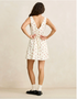 Rhythm W Mila Floral Mini Dress CREAM