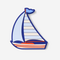 Bogg Bag Bogg Bits SAILBOAT