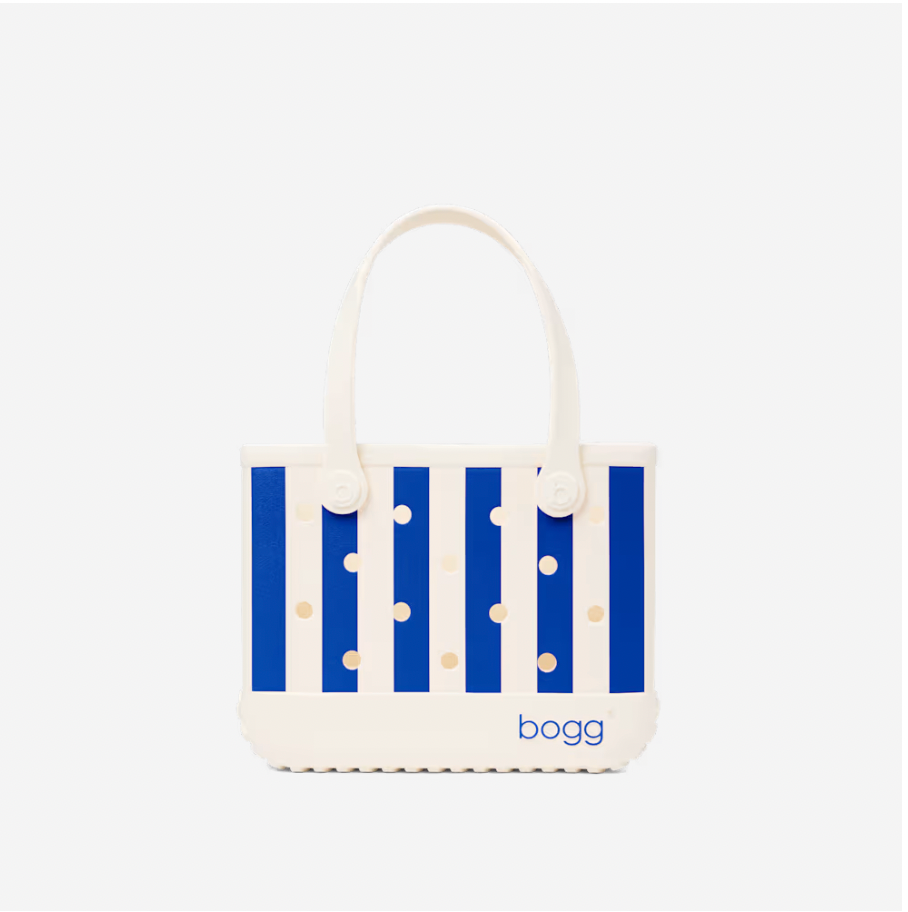 Bogg Bitty Bogg Bag HIGH TIDE MYKONOS BLUE STRIPE