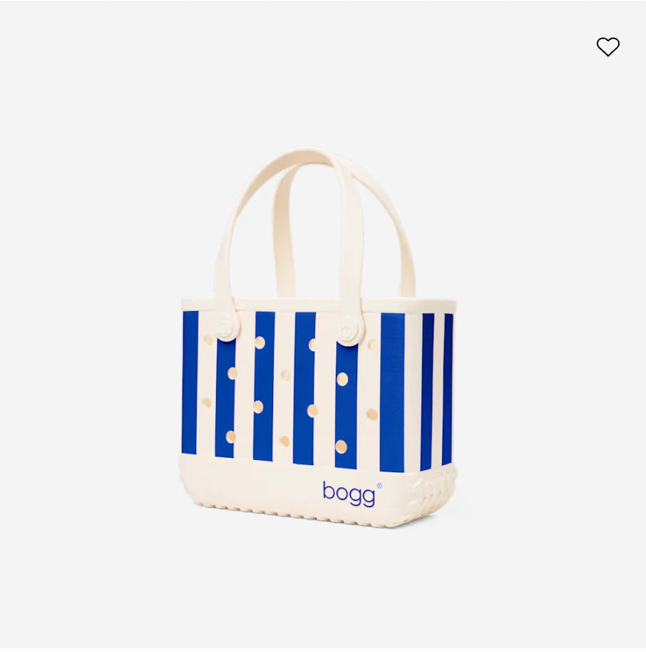 Bogg Bitty Bogg Bag HIGH TIDE MYKONOS BLUE STRIPE