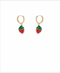 Golden Stella Strawberry Drop Earrings GOLD