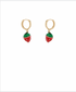Golden Stella Strawberry Drop Earrings GOLD