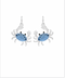Golden Stella Sealife Drop Earrings CRAB/SILVER