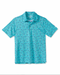 Chubbies M SS Performance Polo THE CART-TAILS TURQUOISE/AQUA