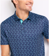 Flag & Anthem M Camden Golf Print Polo NAVY COMBO