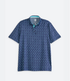 Flag & Anthem M Camden Golf Print Polo NAVY COMBO