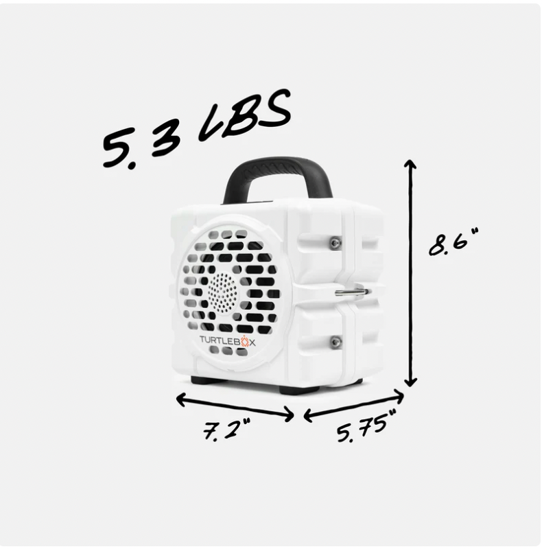 TurtleBox Cub WHITE