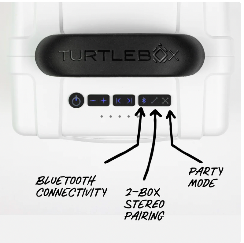 TurtleBox Cub WHITE