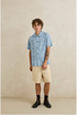 Rhythm M SS Bayu Shirt BLUE