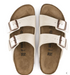 Birkenstock W Arizona Birkoflor GRACEFUL PEARL WHITE - NARROW