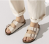 Birkenstock W Arizona Birkoflor GRACEFUL PEARL WHITE - NARROW