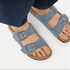 Birkenstock W Arizona SUEDE BS SFB STONE BLUE - NARROW