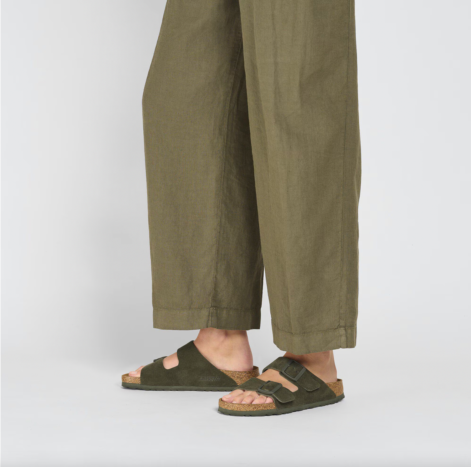 Birkenstock M Arizona SUEDE BS SFB THYME - REGULAR