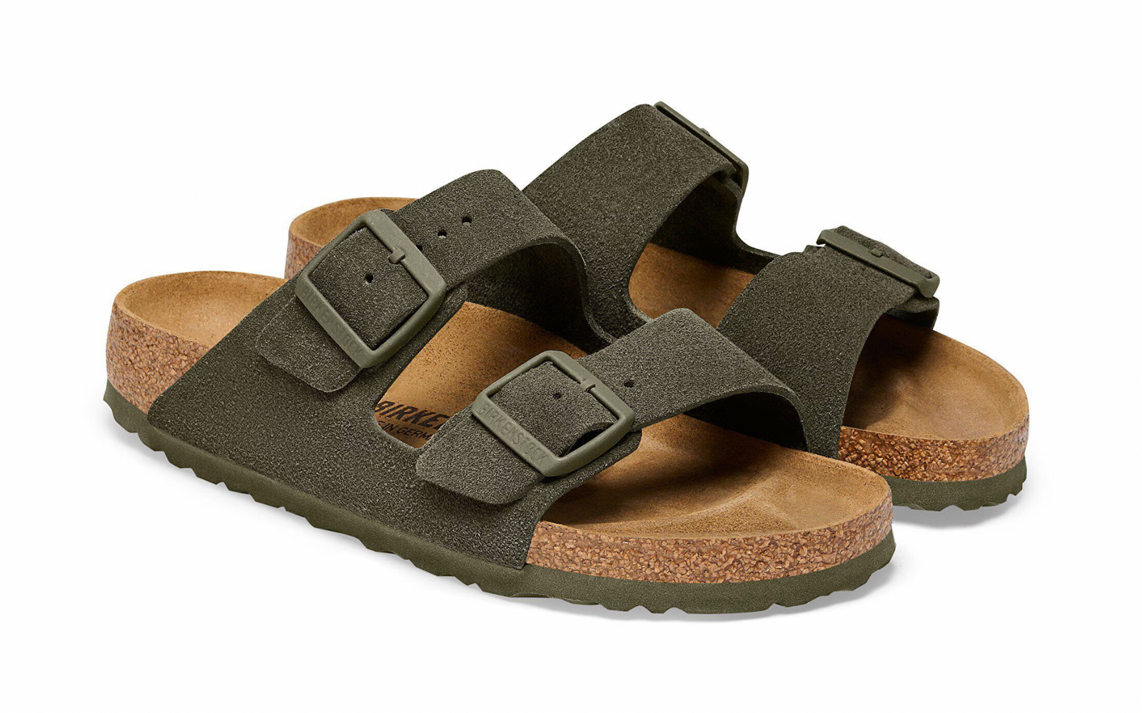 Birkenstock M Arizona SUEDE BS SFB THYME - REGULAR