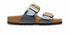 Birkenstock W Sydney Luxe Buckle METALLIC BLACK - NARROW