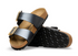 Birkenstock W Sydney Luxe Buckle METALLIC BLACK - NARROW