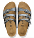 Birkenstock W Florida Birkoflor METALLIC BLACK - REGULAR