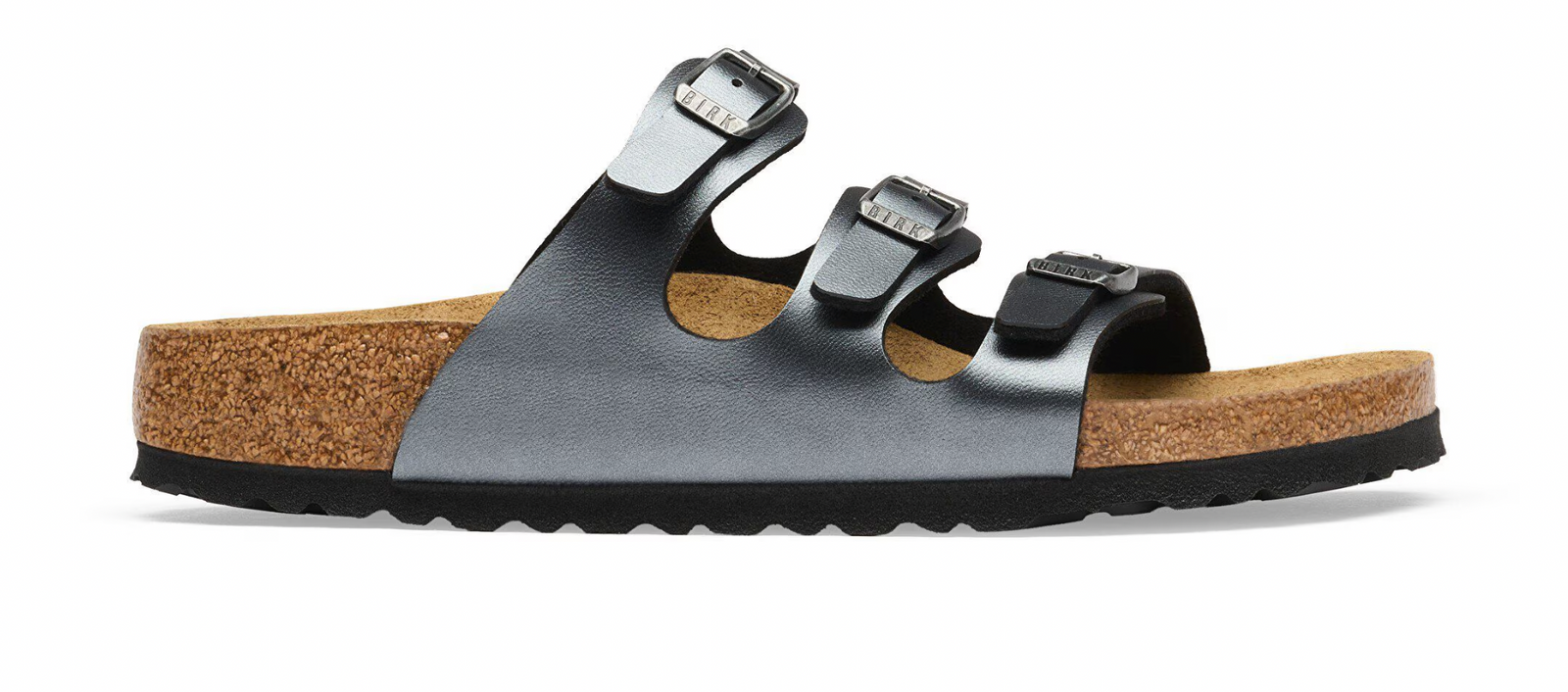 Birkenstock W Florida Birkoflor METALLIC BLACK - REGULAR