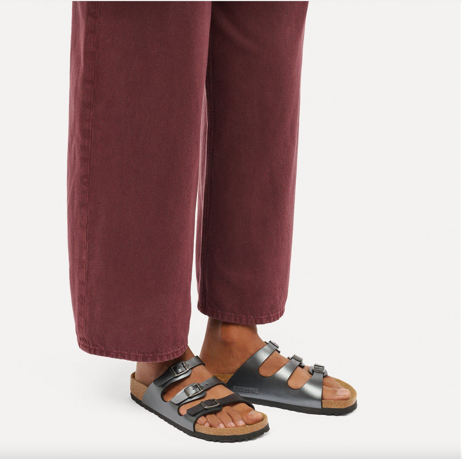 Birkenstock W Florida Birkoflor METALLIC BLACK - REGULAR