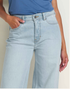 Toad & Co W Tamarack Wide Leg Blue Jean SUMMERLAND