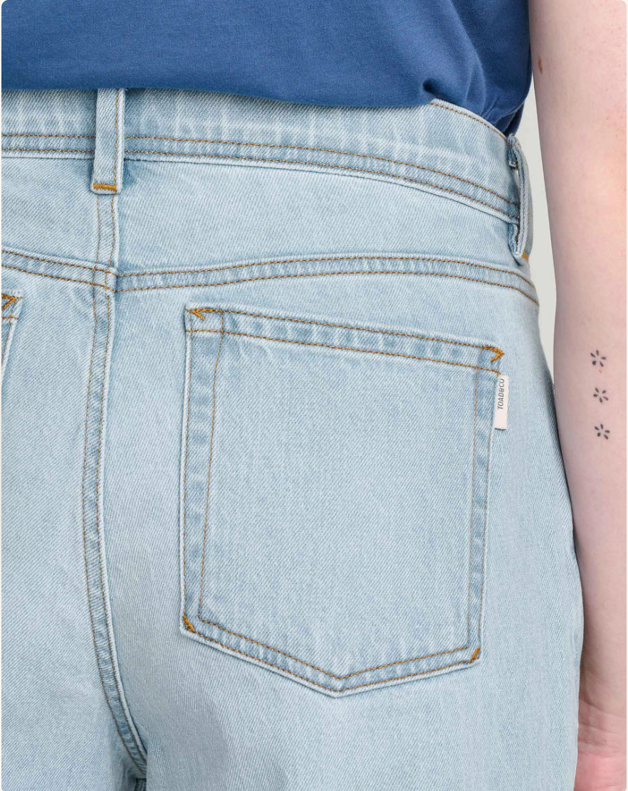 Toad & Co W Tamarack Wide Leg Blue Jean SUMMERLAND