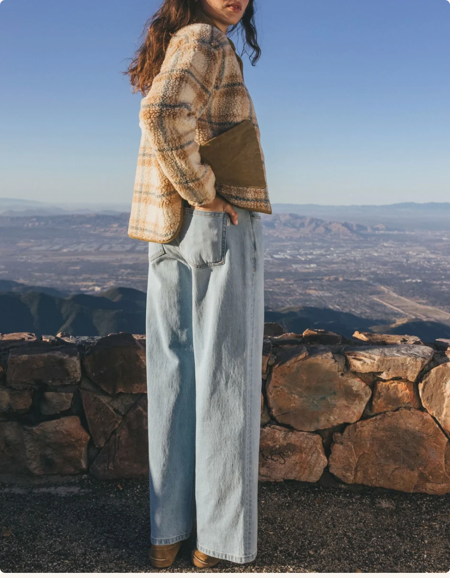 Toad & Co W Tamarack Wide Leg Blue Jean SUMMERLAND