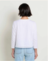 Toad & Co W Clara 3/4 Tee TRUE WHITE