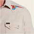 Howler Bros M LS Crosscut Deluxe Snapshirt PARROT PATROL DUNE CHAMBRAY