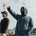 Howler Bros M Palo Duro Fleece Hoodie STORMY SEA
