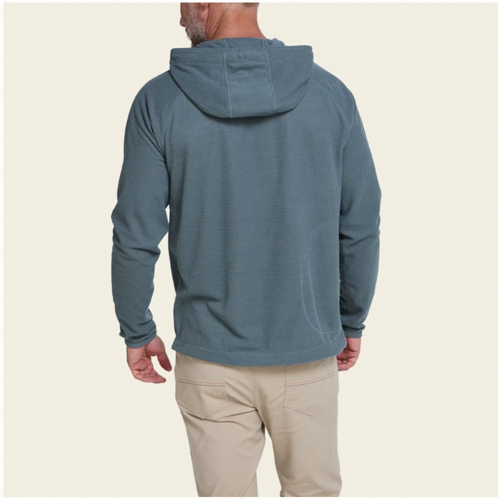 Howler Bros M Palo Duro Fleece Hoodie STORMY SEA