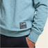 Howler Bros M Eleos Fleece Crewneck IRON BLUE