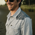 Howler Bros M LS H Bar B Tech Shirt RANCHER FLORAL SMOKE