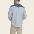 Howler Bros M LS H Bar B Tech Shirt RANCHER FLORAL SMOKE