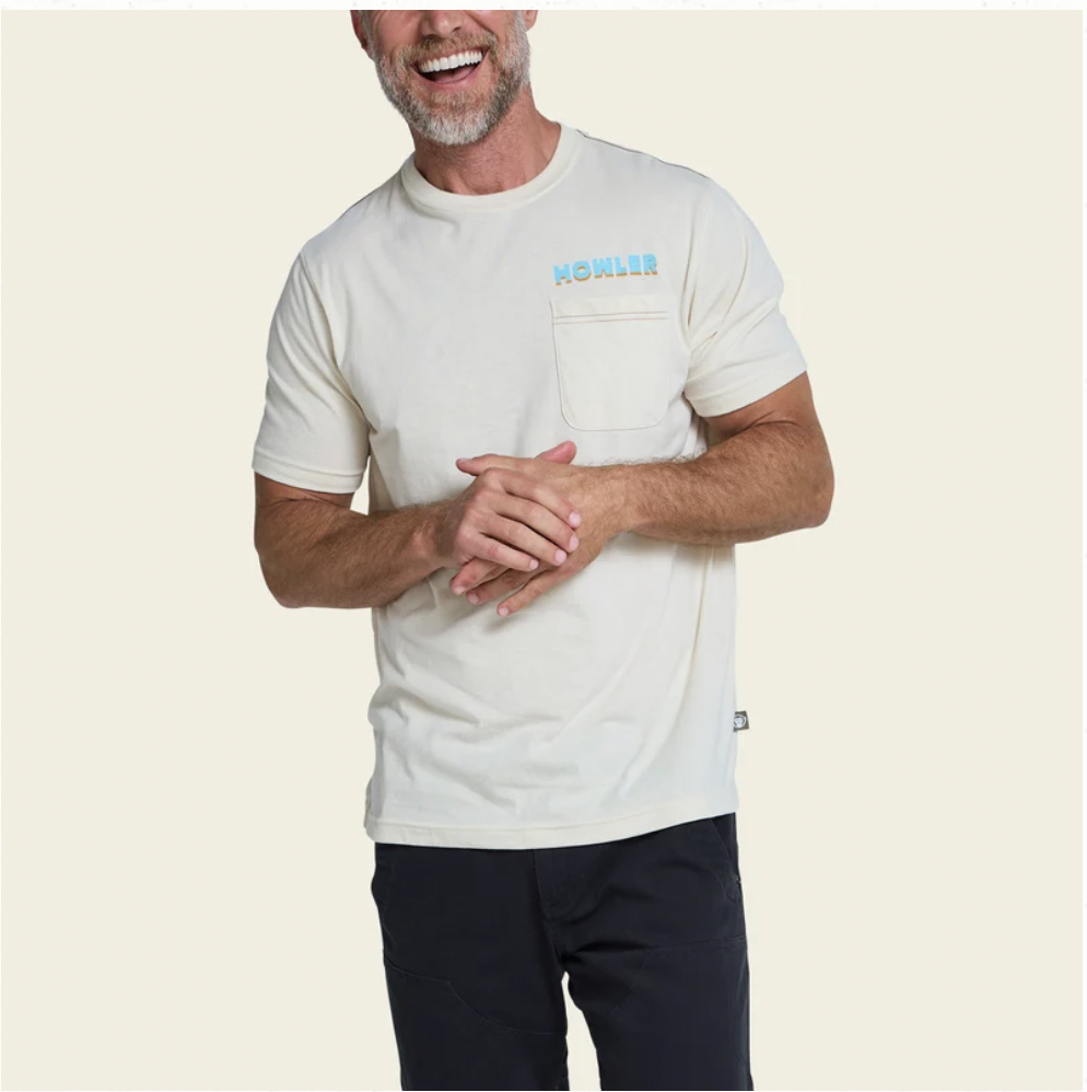 Howler Bros M SS Pocket Tee OSPREY PREY NATURAL