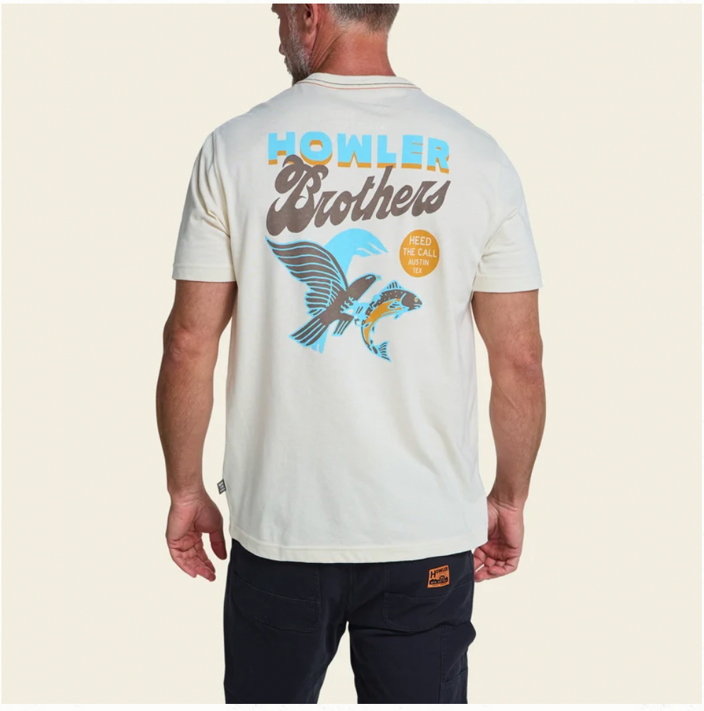 Howler Bros M SS Pocket Tee OSPREY PREY NATURAL