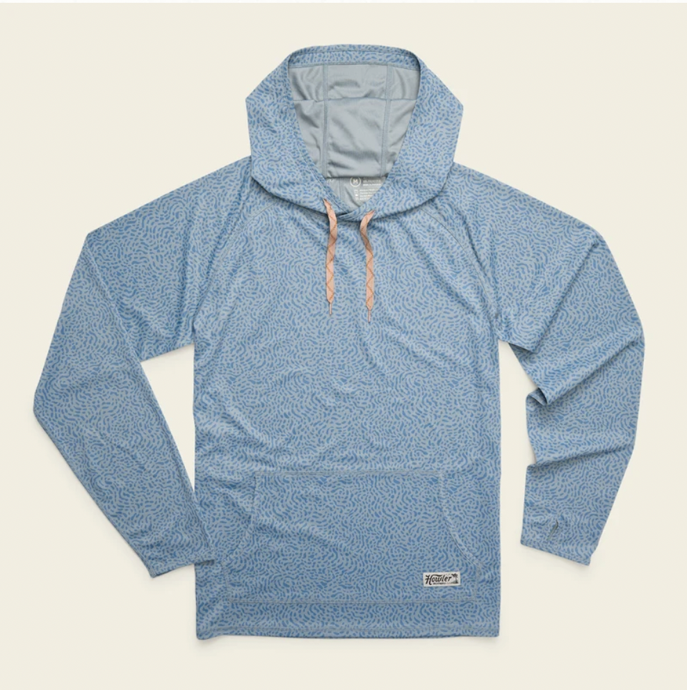 Howler Bros M Loggerhead Hoodie POND PATTERN IRON