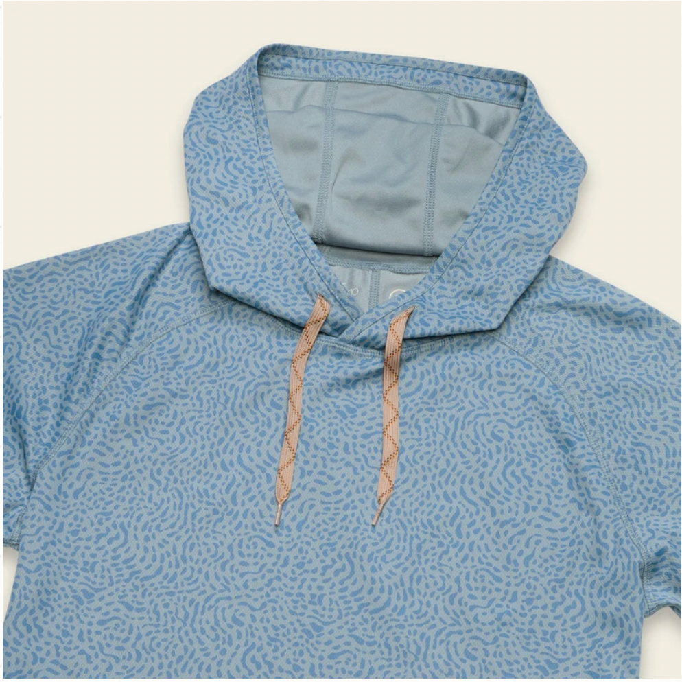 Howler Bros M Loggerhead Hoodie POND PATTERN IRON
