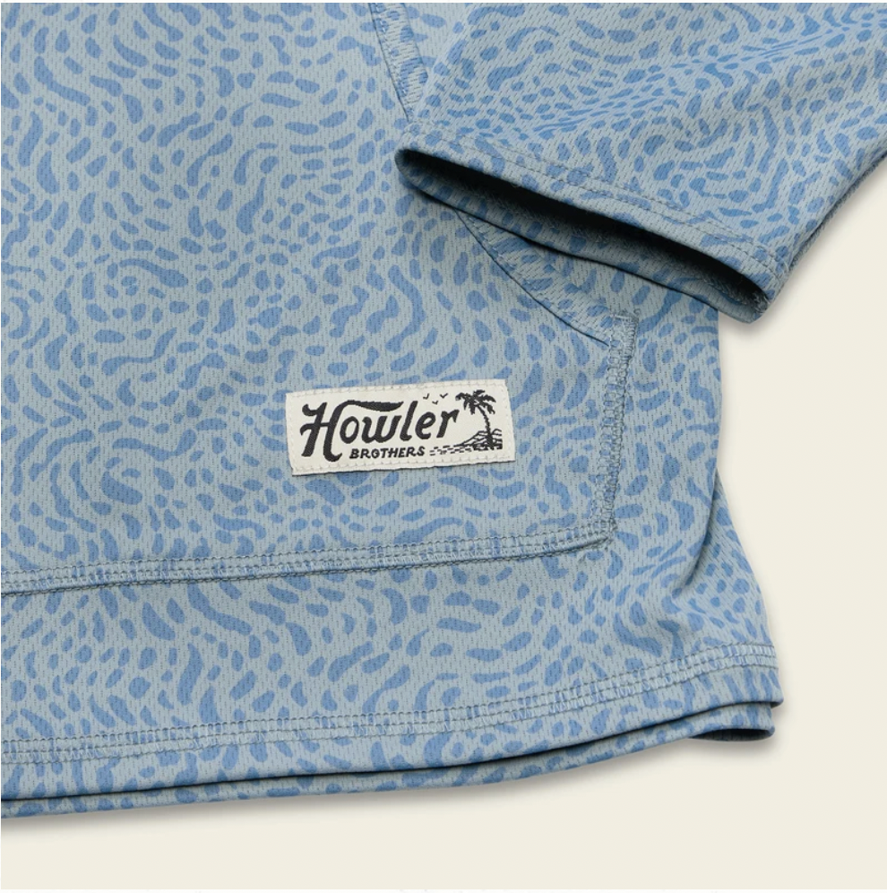 Howler Bros M Loggerhead Hoodie POND PATTERN IRON