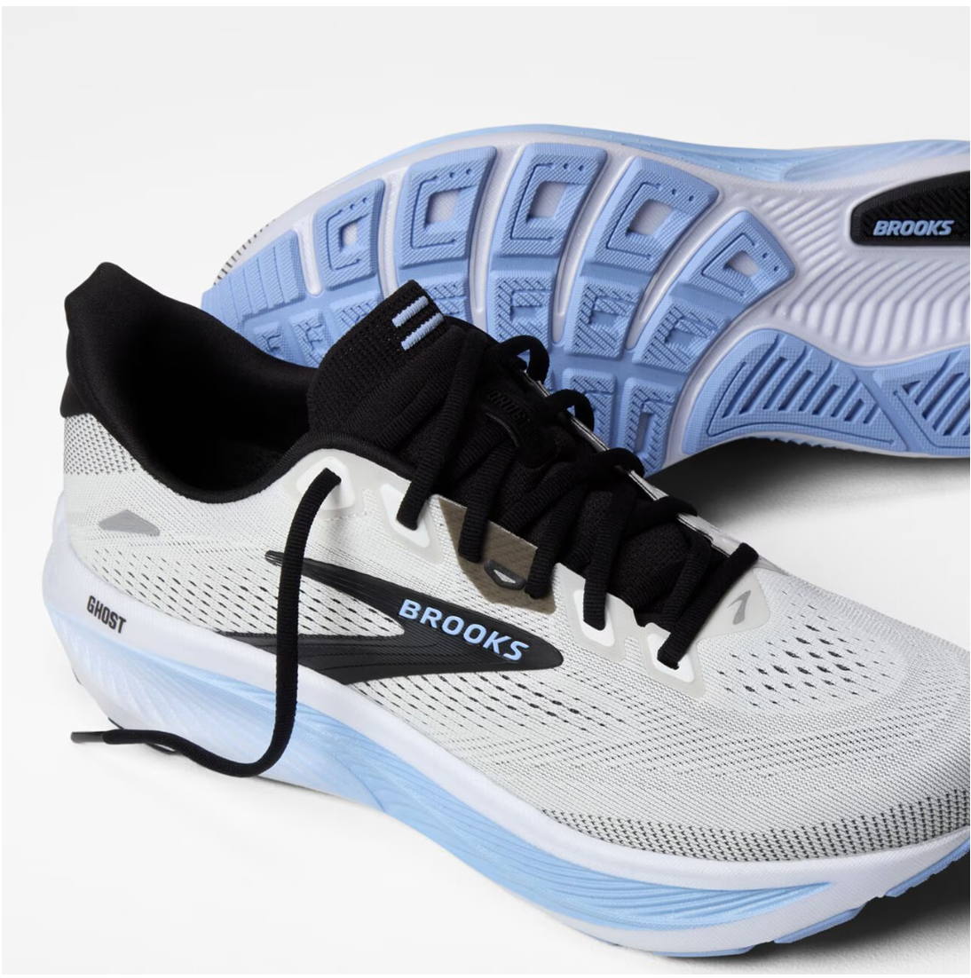 Brooks M Ghost 18 WHITE / BLACK / OPEN AIR