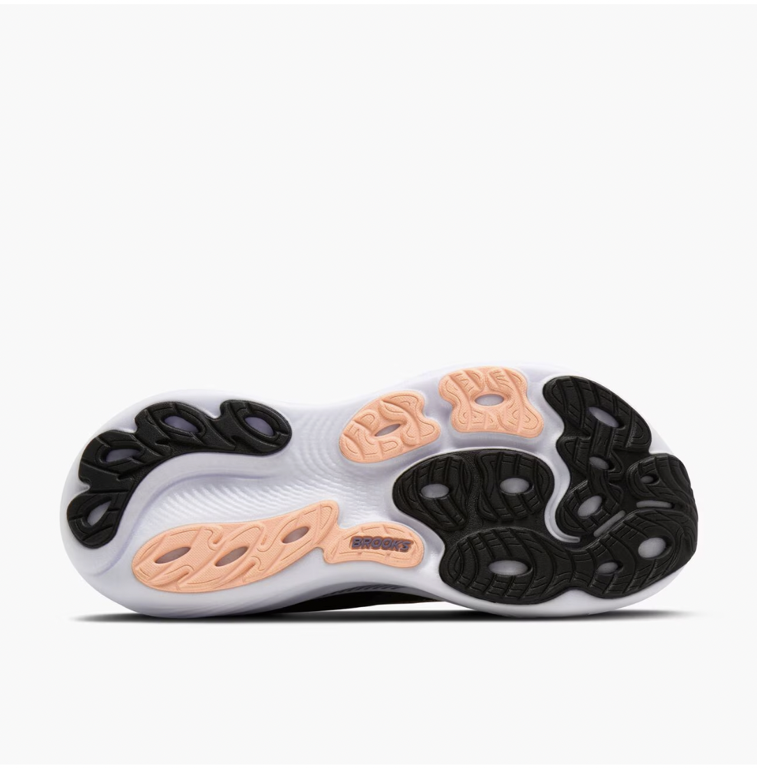 Brooks W Adrenaline GTS 25 BLACK / PEACH / MULLED GRAPE