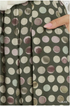 Umgee W Dot Print Pull On Skirt OLIVE